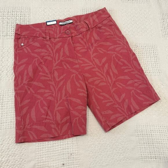 new Croft & Barrow 16 flat front casual chino shorts SH2 2843 - Picture 9 of 9